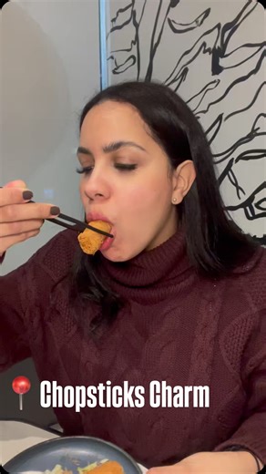 J.Maria | Probando Chopstick Charms en Edison,NJ #foodie #foodienj #fy #fypage #virałreels | Instagram