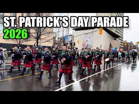 Toronto LIVE: St. Patrick's Day Parade 2026 (in 4K!)