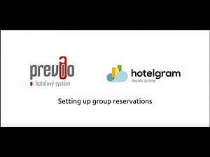 Setting up group reservations