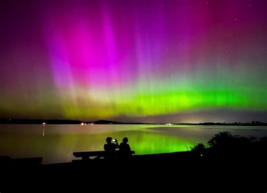 There’s another chance to view the stunning northern lights show Sunday night – but not for everyone