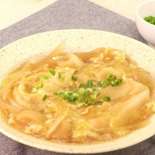 旨味がしみしみ！ 麩の卵とじのレシピ動画・作り方 | デリッシュキッチン