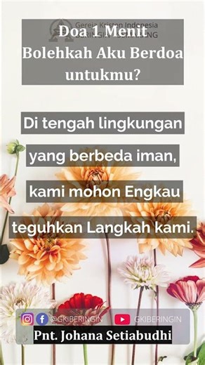 Doa 1 Menit | 2 Desember 2025