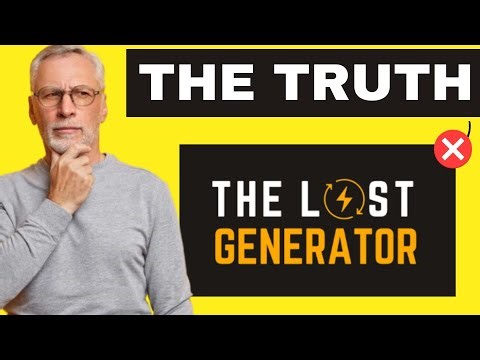 The Lost Generator Review 2025 🔋 Real Results, Complaints & Hidden Truth!
