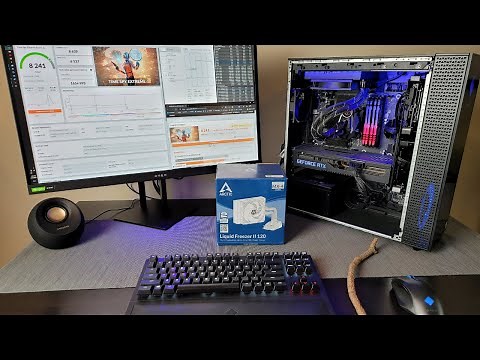 Arctic Liquid Freezer II 120mm AIO in a $3,099 HP OMEN 30L i9-10900K