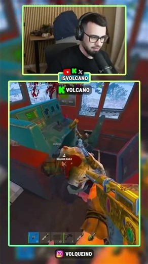 ME SUBO A SU TREN Y LOS ENCUENTRO REZANDO!! - #rust #rustgame #pvp #shorts