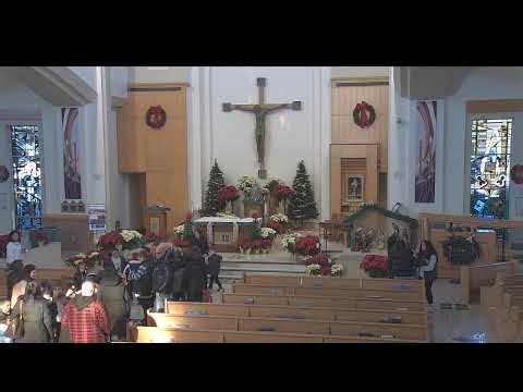 Thursday December 18th, 2025 - 9:00am Mass