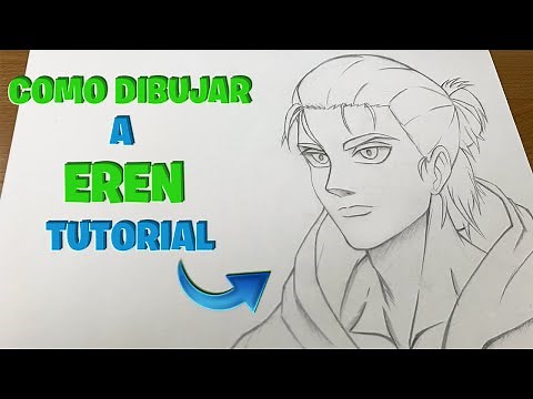 How to DRAW EREN YEAGER (Easy STEP BY STEP) | Attack on Titan ✅✅