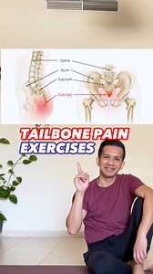 Unlock relief with these tailbone-targeted exercises – effective, essential, and ready to ease your discomfort away! #TailboneRelief #PainFreeLiving #coccyxpain #coccydynia #backpainrelief | Physical Therapy Session