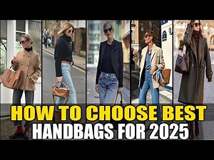 Best Bags Every Elegant Woman Over 50+ Should Try