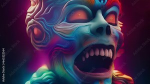 Experience a psychedelic overload as this video inundates your senses with a cacophony of vibrant imagery and hallucinatory effects. Surreal psychedelic