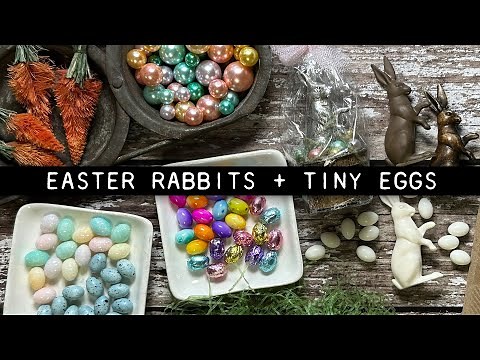 Tim Holtz Easter Rabbits + Tiny Eggs Demo