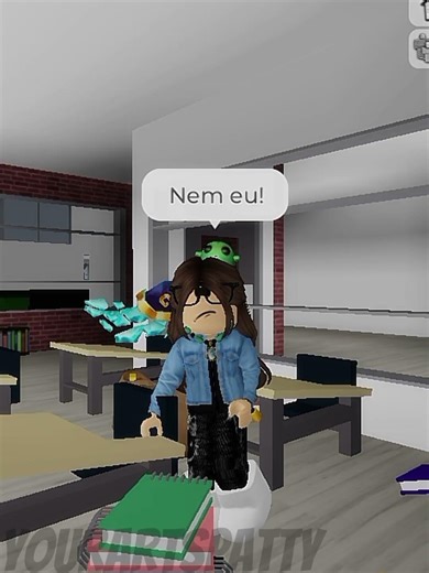 Se minha prof fosse a Miss Circle📝 #roblox #brookhaven #desflopacomu