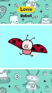 Louie, zeichne mir einen Roboter 🤖#shorts #cartoon