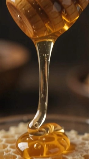 Relaxing Golden Honey Drip Sounds 🍯 #ASMR #OddlySatisfying