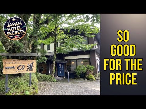 Shinanoki Ichinoyu - So Good for the Price | Hakone, Japan🏨