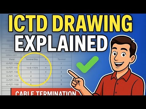 “ICTD Drawing सीखो 5 Minute में ⏱️ Instrument Cable Termination Easy Guide 🔥” #viral #shorts #short