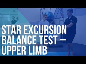 How to perform Star Excursion Balance Test with upper body reaches