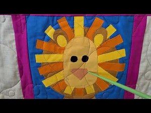 Sewing Applique Inspiration: how different stitches and colors can make a big difference