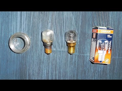 How to change an oven light bulb 💡