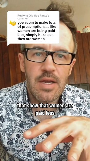 30 reactions | Any way you cut it, the gender wage gap is real and can't be explained by anything other than misogyny. #genderwagegap #wagegap #misogyny #sexism | ProfessorNeil | Facebook