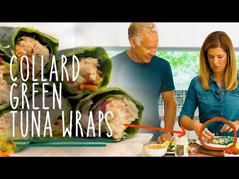 Keto Recipe - Collard Green Tuna Wraps
