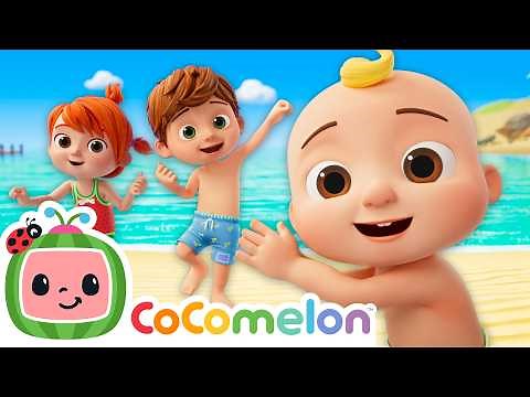 Clap Along with JJ and His Siblings | Beach Boom-Clap | CoComelon Nursery Rhymes & Kids Songs
