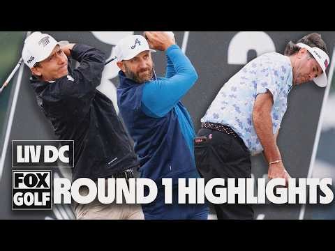 LIV Golf Virginia: Full Round One Highlights ⛳️ Golf on FOX