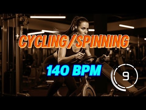 1-Hour NON-STOP Spinning｜140 BPM EDM Workout Music Playlist
