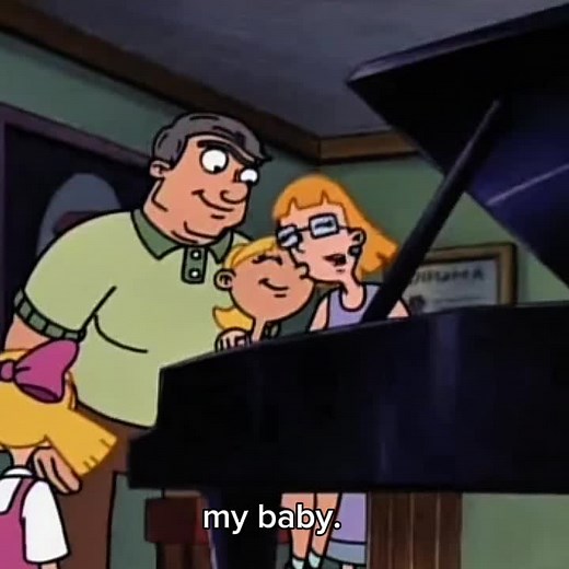 Helga y su bebé: momentos tiernos en Hey Arnold