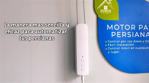 Motor wi-fi para persianas🪟¡La manera mas sencilla de automatizar tus persianas! ✅ Compatible con Alexa y Google Assistant✅ Control desde App