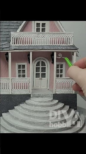 домик из картона