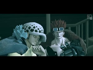 【MMDワンピ】ローとキッドでTIMBER【リップモーション配布】