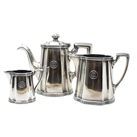 Reed & Barton Silver Soldered Tea Set, Willowdale Country Club 1400 F2 - Etsy