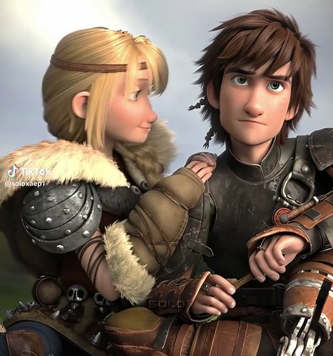 ‏#httyd #howtotrainyourdragon #astridhofferson #edit #fyp | hiccup and astrid