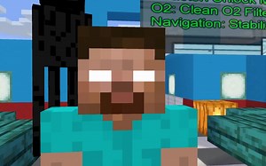 【我的世界】 之 【怪物学院】Among Us 2 Impostor Vs 7 Crewmate Minecraft Animat