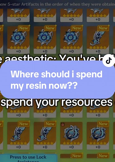 Deciding Where to Spend Resin in Genshin Impact
