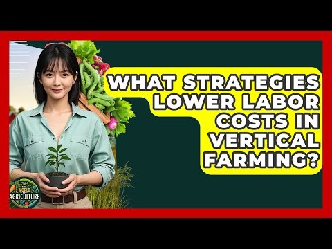 What Strategies Lower Labor Costs In Vertical Farming? - The World of Agriculture