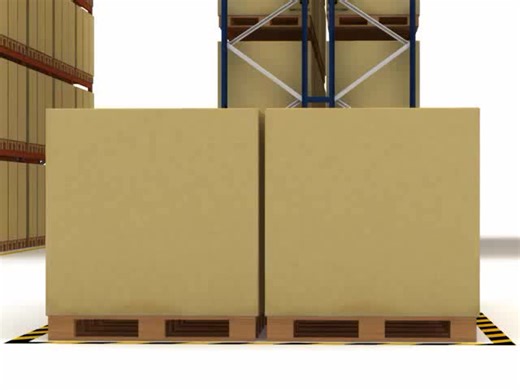 Automatic Industrial Stacking Rack Shelves Steel Electric-Mobile Pallet Rack for Warehouse Storage