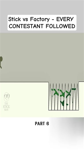 Stick vs Factory - EVERY CONTESTANT FOLLOWED | stick