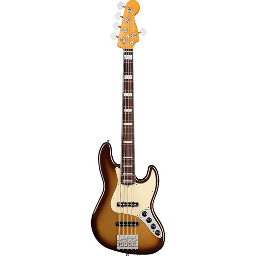 Fender American Ultra Jazz Bass V – Arctic Pearl (2019) | Reverb