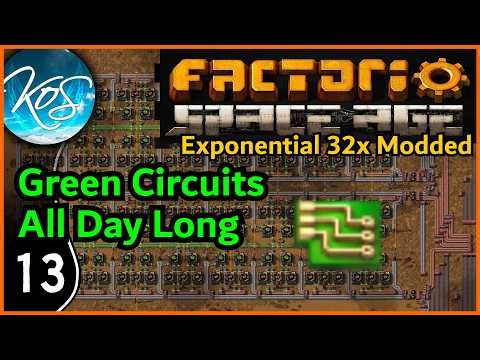 Setting Robot Frames Free - 13 - Factorio 32x Exponential Science (Space Age DLC, MP Let's Play)