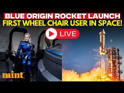 Rocket Launch Live | Blue Origin Makes History With First Wheelchair User in Space | NASA | Space