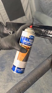 Don't forget we have our original rust encapsulator available in aerosol cans! Perfect for smaller projects or when you don't want to bring out the HVLP gun! ✔️Superior durability (tested to 500 hours in a salt-spray chamber) ✔️UV Resistance - a topcoat is not needed ✔️Penetrates deeper to prevent rust from spreading or forming, even in hard-to-reach areas ✔️Requires minimal prep and cures fast ✔️Available in convenient spray aerosol or brush on quart and gallon sizes #metalfabrication #metalfab