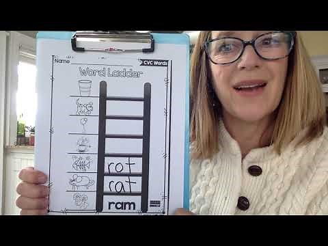 CVC Word Ladder instruction