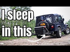 DIY Jeep TJ Stealth Camper Build!