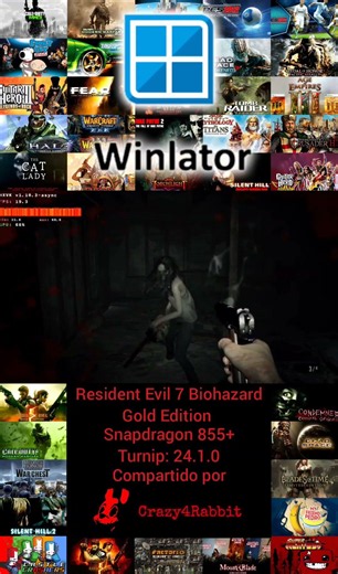 Resident Evil 7 Biohazard Gold Edition en Winlator.