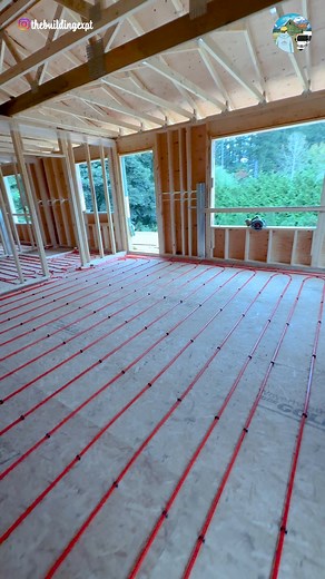 3.1K views | Radiant Floor Heating #Heating #radiantheating #heat #plumbinglife #pex #plumbing #plumbingtips #houseplumbing #constructionlife #construction | The Building Expert | Facebook