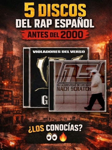 5 Discos Clásicos del Rap en España