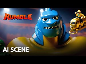 Rumble: Tentacular VS King Gorde Reimagined By AI