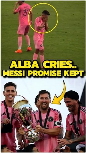 MESSI SAID THIS & ALBA STARTED CRYING!